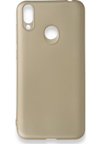 Huawei Honor 8c Kılıf Esnek Yapılı İnce Standart Ruber Kapak Ryc/first Gold