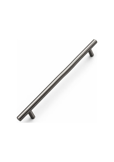 10 Adet Titanyum Renk 192mm 19,2cm Metal Mobilya Mutfak Dolap Çekmece Dolabı Kulbu Kulpu Kulpları