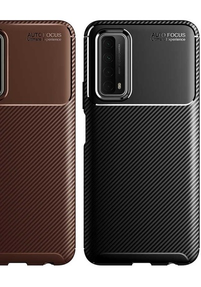 Huawei P Smart 2021 Kılıf Zore Negro Silikon Kapak Lacivert