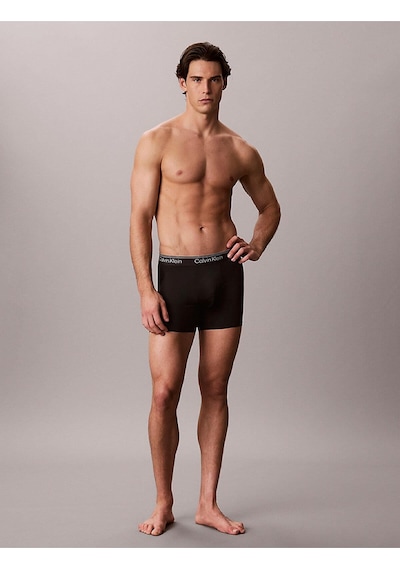 Calvin Klein Erkek 3'lü Brief Boxer Seti-15041 Siyah