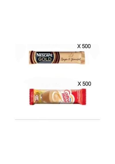 Nescafe Gold 500 x 2 G + Nestle Cafe Mate 500 x 5 G