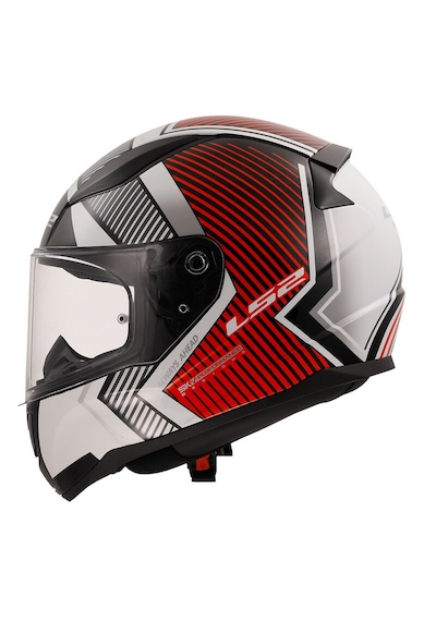 Ls2 Rapid 2 Extra Beyaz-kırmızı Fullface Motosiklet Kaskı