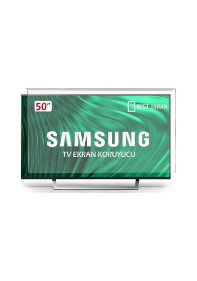 Bestekran Samsung Uyumlu 50Q67A TV Ekran Koruyucu 50" İnç 125