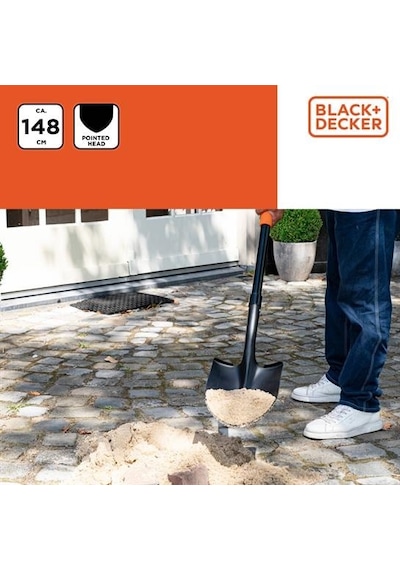 Black&decker Bxgtto7004 Sivri Uç Kürek 148 Cm