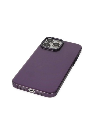 Apple İphone 13 Pro Max Kılıf Anka Pc Sert Metal Kapak