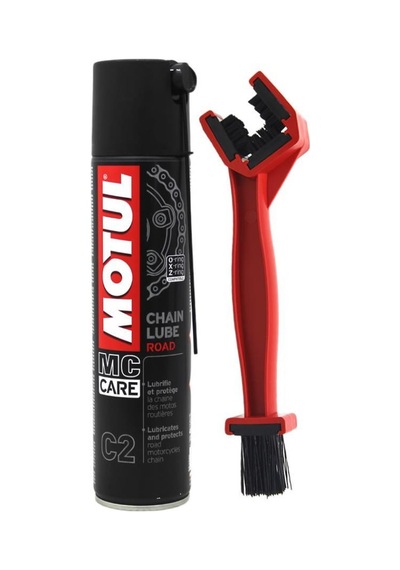 Motul C2 Chain Lube Road 400 Ml Zincir Yağı + Fırça