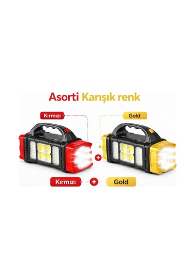 Vıvaluxe Solar Led Kamp Feneri, , 8 Led Ultra Parlak Taşınabilir Kamp Lambası, , Kamp, Balıkçılık, Acil Durum Ve Genel