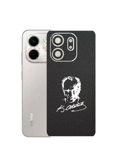 Infinix Smart 9 İle Uyumlu Bumper Serisi Premium Arka Kapak Kaplama Kenarlar Yoktur
