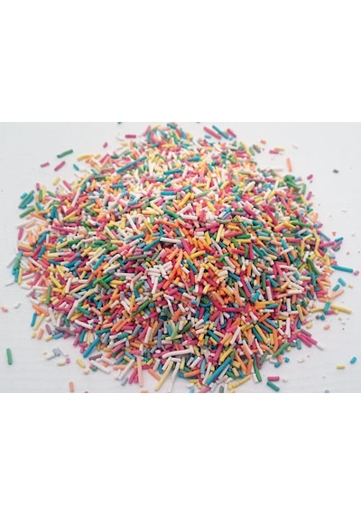Çubuk Pasta Süsü Renkli 250 G