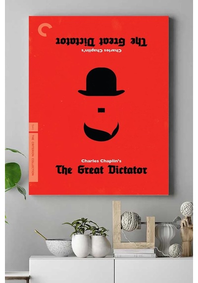 Tr Pster16122 The Great Dictator Film Afişi Kanvas Tablo 2 40 X 60