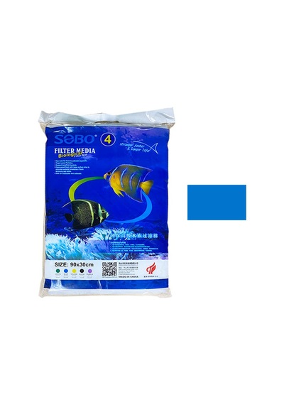 Sobo - 945 - Filtre Süngeri - Kmrsfres - 90x30x2 Mavi