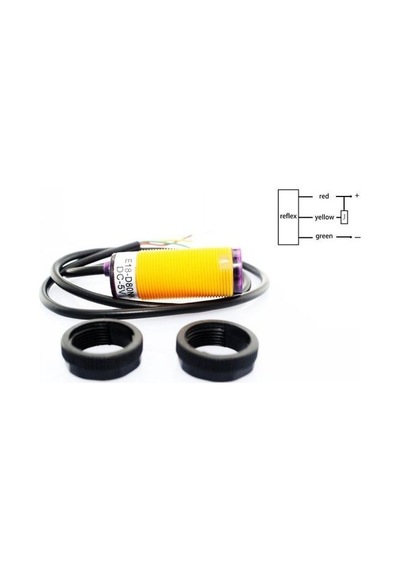 Robodukkan-Kızılötesi Engel Algılama Sensör - E18-D50Nk - Mz80