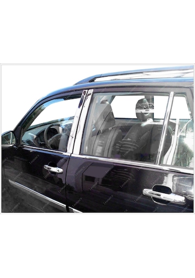 Chery Tiggo Krom Cam Çıtası 4 Prç. 2008 Üzeri P. Çelik