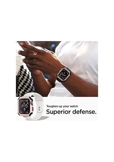 Seri 6/se/5/4 44mm İle Uyumlu Kılıf Tough Armor / Rose - 062cs24479