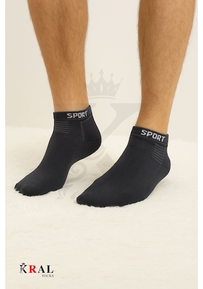 Kral Socks Yeni Sezon Çorap Unisex 10 Çift Parfümlü Yıkamalı Dikişsiz Pamuklu Erkek Çorap Asorti