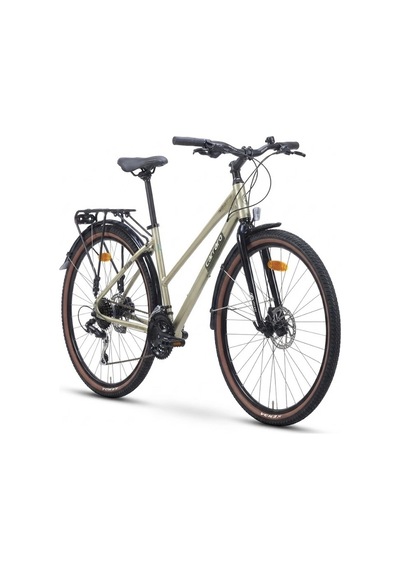Carraro Sportive 725 Hd Fren 16 Vites 27,5 Jant Şehir Bisikleti Lime Yeşil Beyaz 43 Kadro