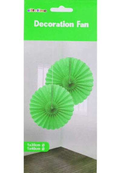 Süs Yelpaze Modeli 2 Li Set Mavi Pk:1 +3
