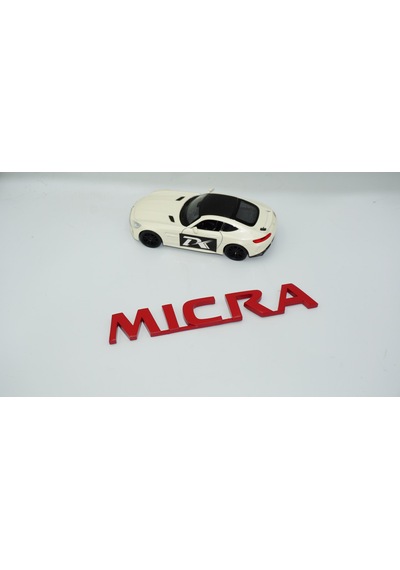 Dk Tuning Nissan Micra Kırmızı Abs 3m 3d Bagaj Yazı Logo Arma