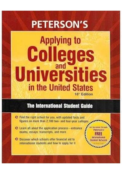 Peterson'S Applying To Colleges And Universities İn The U.S.A.