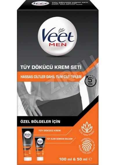 Veet Men Tüy Dökücü Krem 100 Ml + 50 Ml Set