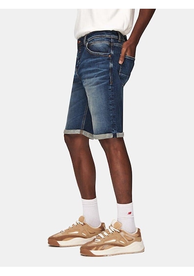 Little Big Ltb Lance Tarıon Wash Erkek Jean Şort 55626 Mavi Koyu