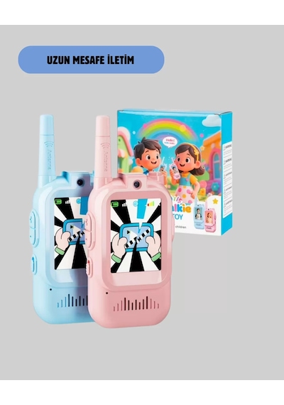 Uzun Menzilli Video Walkie Talkie Eğitici Ve Eğlenceli Oyuncak 27526353