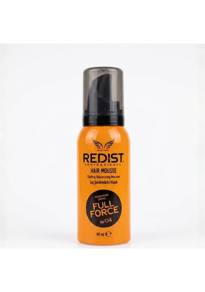 Redist Full Force Saç Şekillendirici Seyahat Boy Köpük 90 Ml Büyük Hacim, Mini Boy