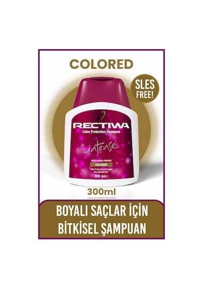 Rectiwa İntense Boyalı Saçlar için Şampuan 300 ML