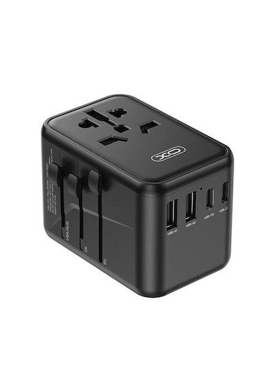 Wl22 65w Gan Evrensel Seyahat Şarj Cihazı 1ac+3usb-c+2usb-a Hızlı Şarj Adaptörü