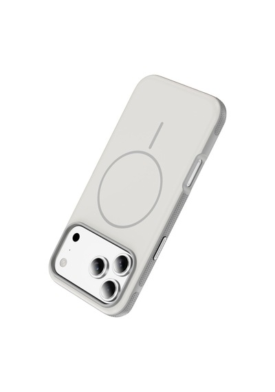 Vendas Apple iPhone 17 Pro Uyumlu Joko Neksa M-safe Kapak + Privacy Cam Ekran Koruyucu Beyaz
