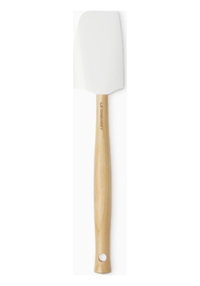 Le Creuset Craft Orta Boy Lüks Silikon Spatula Beyaz