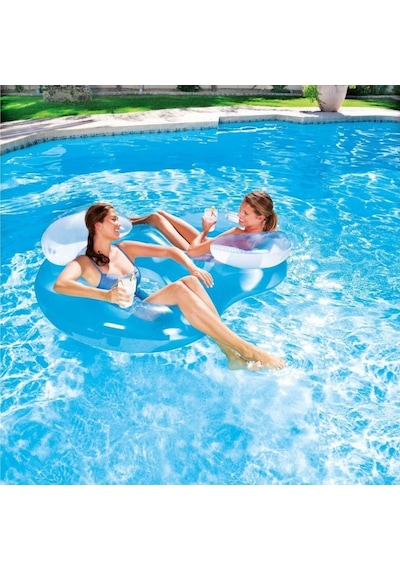Deniz Yatağı 2 Kişilik Güneşlenme Koltuğu 188x117cm Bestway 43009 Çok Renkli
