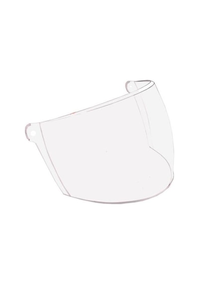 Kask Camı Yazlık Yarım Çenesiz swan