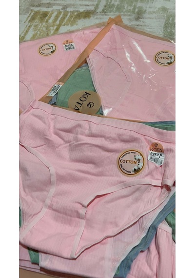 Gk Luxury & Fashıon Yüksek Bel Pamuk Külot L-xl-xxl Esnek Rahat Kaşkorse Yeşil