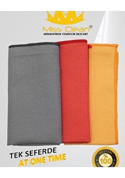 1 Adet Sihirli Mikrofiber Cam Ve Ayna Temizlik Bezi 40 40 Cm Diğer