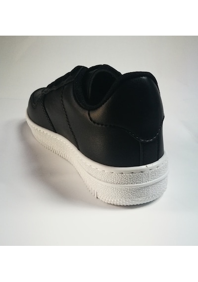 Aır Bağcıklı Termo Taban Unısex Spor Sneaker Siyah