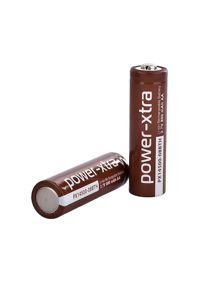 Power-xtra Px14500-08bth - 3.7v 800 Mah Aa - Li-ion Pil - Başlı - 2c