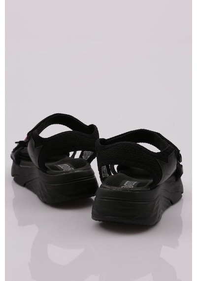 Dgn 0148 Kadin Sandalet 0148-2265-R123499 Siyah - Siyah
