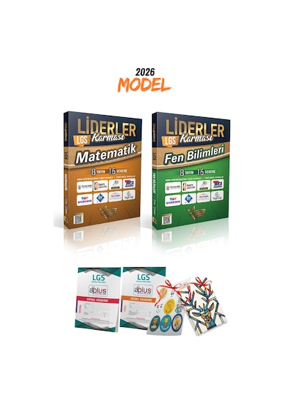 2026 Model Lgs 8 Yayın 16 Matematik Denemesi Ve 8 Yayın 16 Fen Bilimleri Denemesi