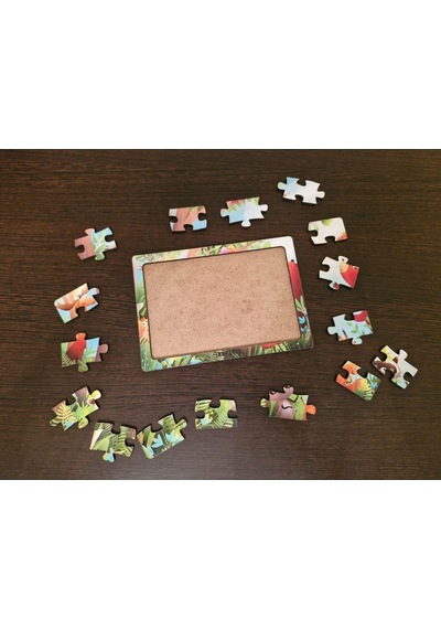 Hayvanlar Alemi 12 - 16 Parça Eğitici Öğretici Ahşap Çocuk Puzzle Yapboz Bebek Çocuk Oyuncak