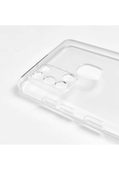 Galaxy A21S Kılıf Zore Kamera Korumalı Süper Silikon Renksiz