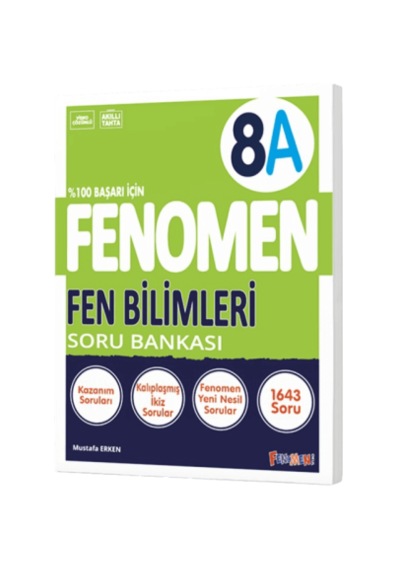 Fenomen 8. Sınıf Lgs Fen Bilimleri A Soru Bankası