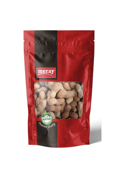 Meray Yer Fıstık Kabuklu Tuzlu Kavrulmuş 1 KG