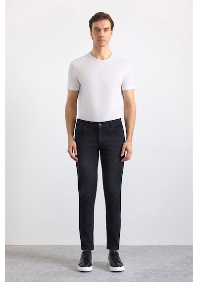 Süvari Siyah Denim Pantolon Spn2016600001-s09