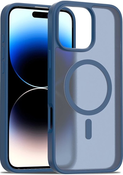 Gldısptm Joko Apple, Uyumlu iPhone 16 Pro Jota Magsafe Kapak - Lacivert