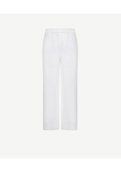 Yargıcı Düz Kesim Bilek Hizası Pantolon 25ykpn3047p 037 Ekru