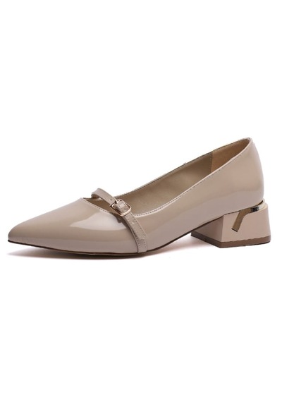 Kuum London K14525710 Bej Rugan Exclusıve Kadın Ayakkabı