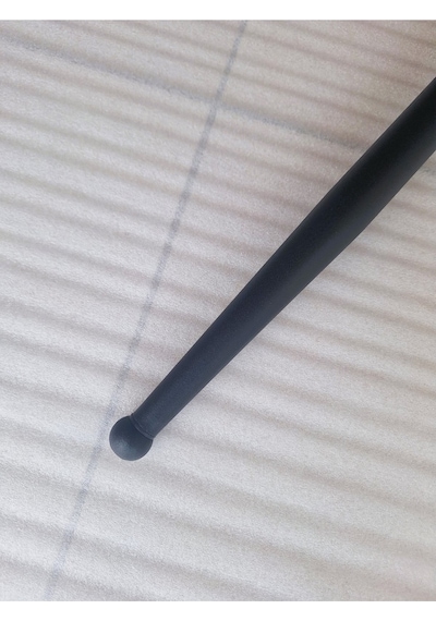 1 Adet-45cm Metal Konik Ayak-sehpa Ayağı-siyah Renk Boyalı