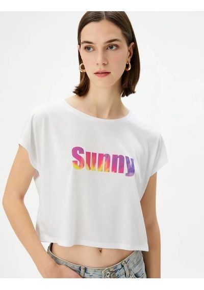 Koton Kadın T-shirt 4sak50176ek-20656