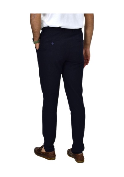 Erkek Jogger Silim Fit Kumaş Pantolon P1005 Bgl-st04503 Lacivert
